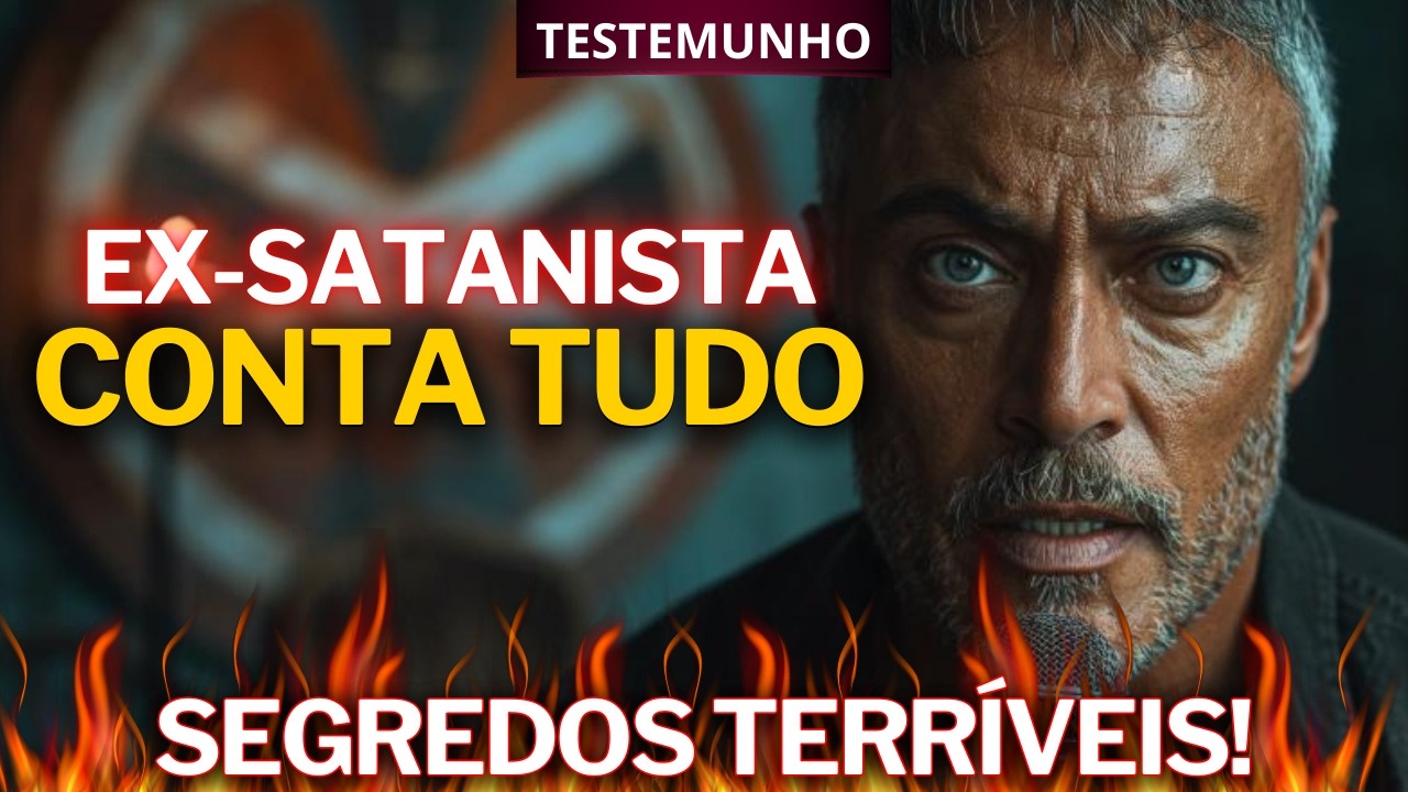 O TESTEMUNHO DESSE EX-SATANISTA &Eacute; PERTURBADOR! | Testemunho Crist&atilde;o |