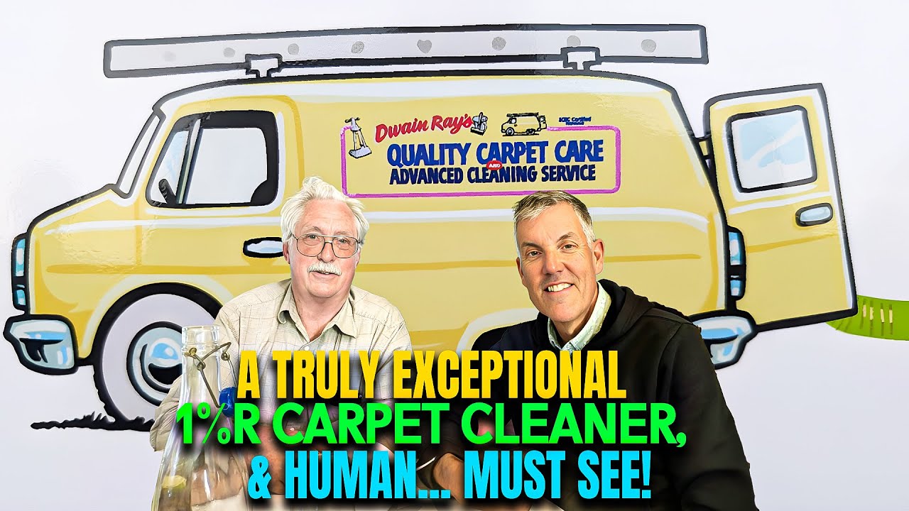A TRULY EXCEPTIONAL 1%r Carpet Cleaner, & Human... MUST SEE!