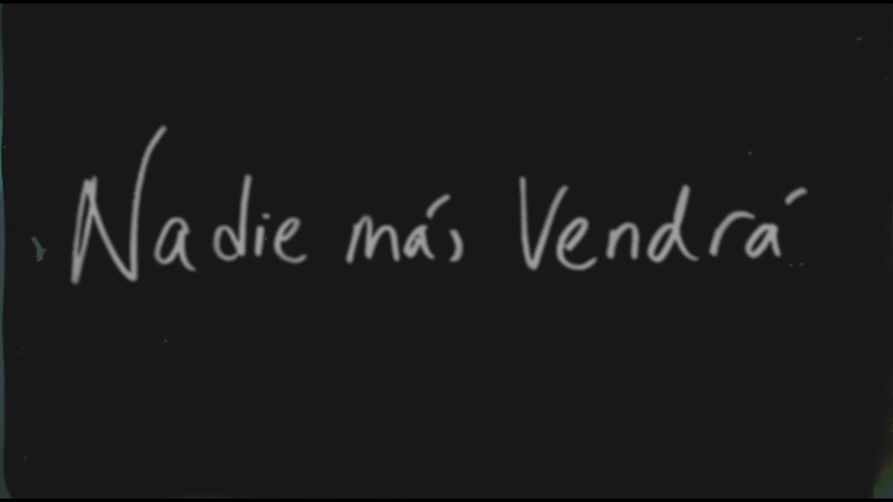 José Madero - Nadie Más Vendrá (Lyric Video)