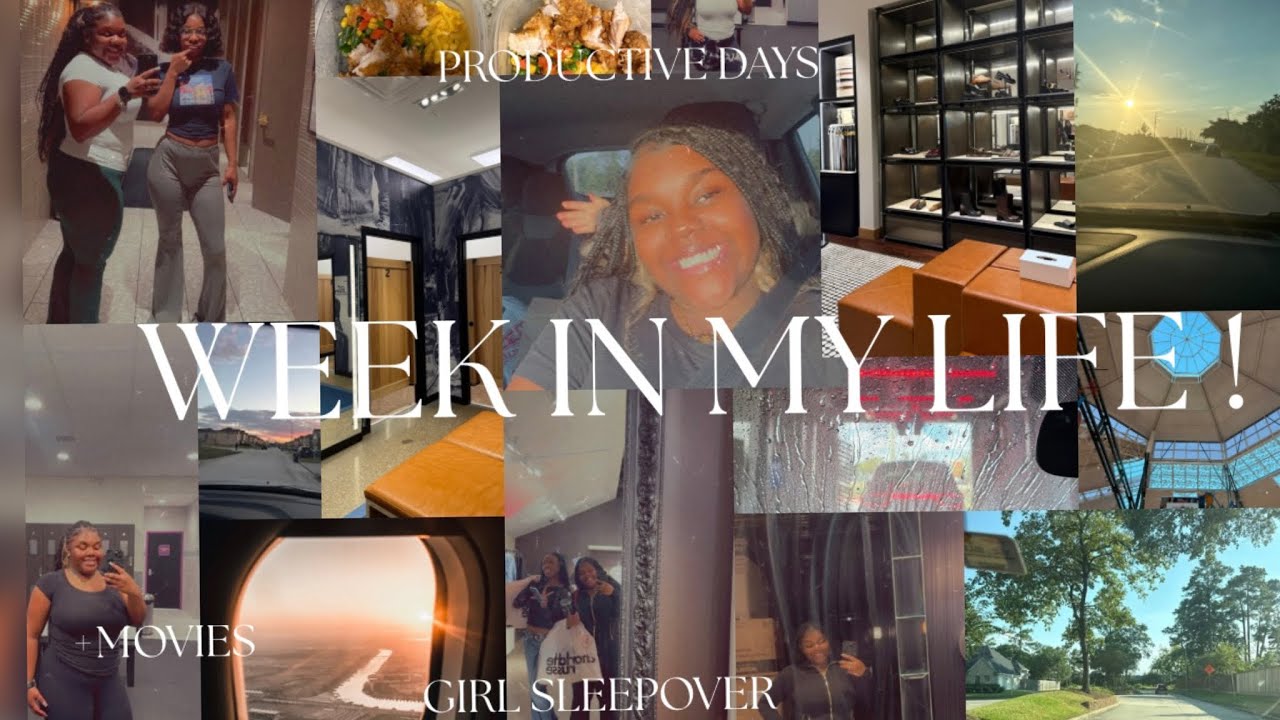 Week In My Life : Productive Days, Girls Sleepover, Shopping, Movies, etc …