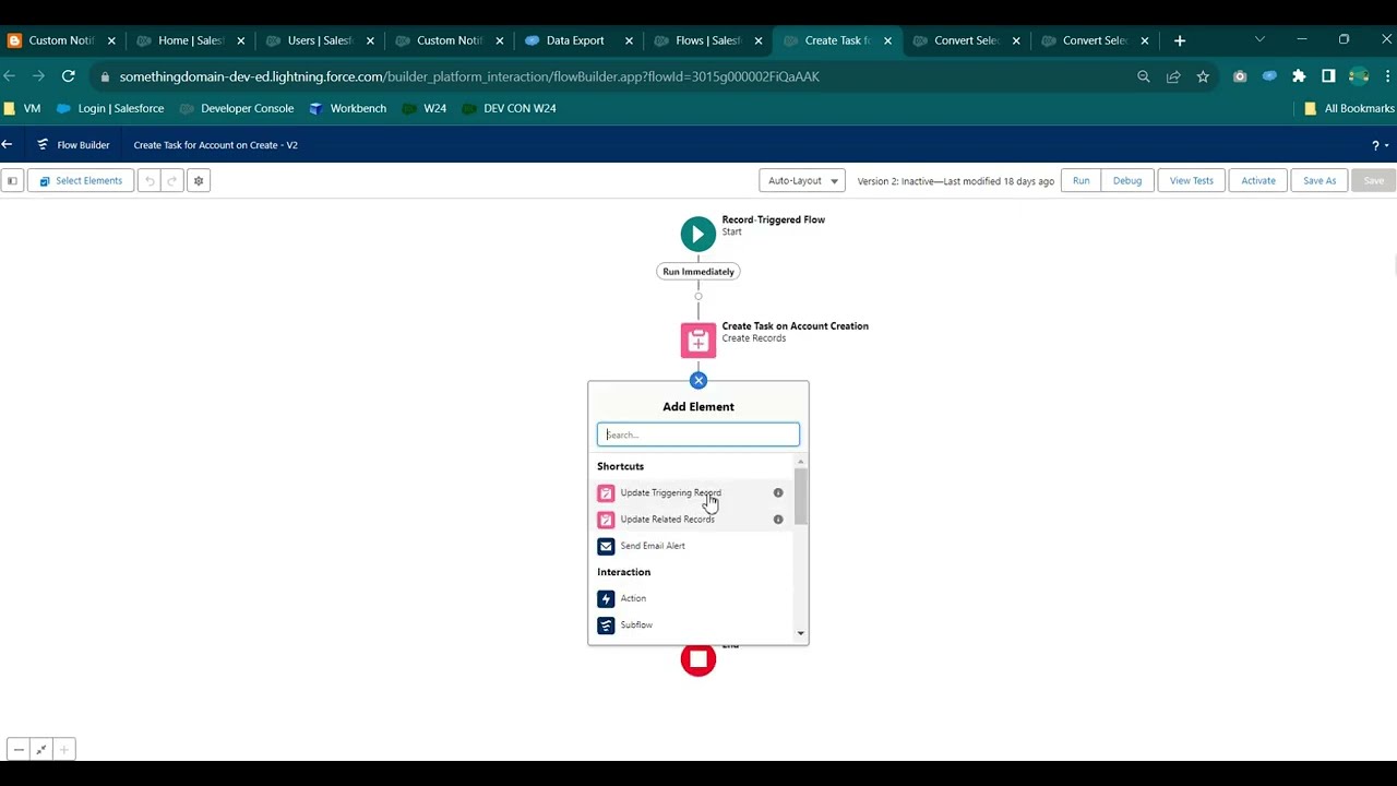 Custom Notifications using Flow #inSalesforce