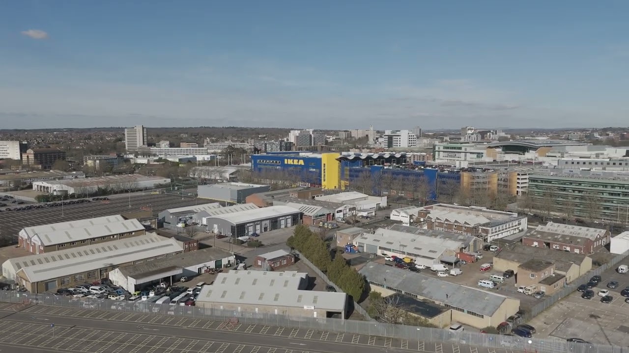 Aerial View Of Southampton (Mayflower Park 2025)