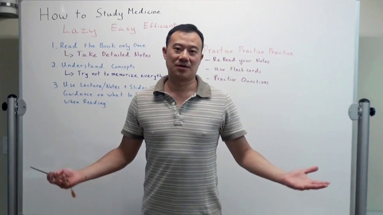 How to Study Medicine the Lazy Easy Efficient Way