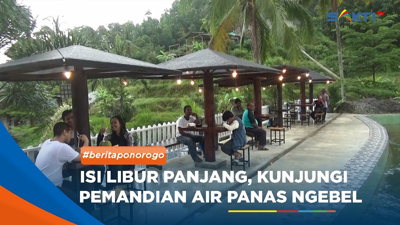 PONOROGO - Isi Libur Panjang, Kunjungi Pemandian Air Panas Ngebel