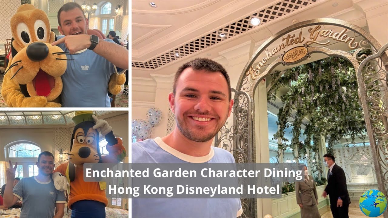 Enchanted Garden Character Buffet - Hong Kong Disneyland Hotel