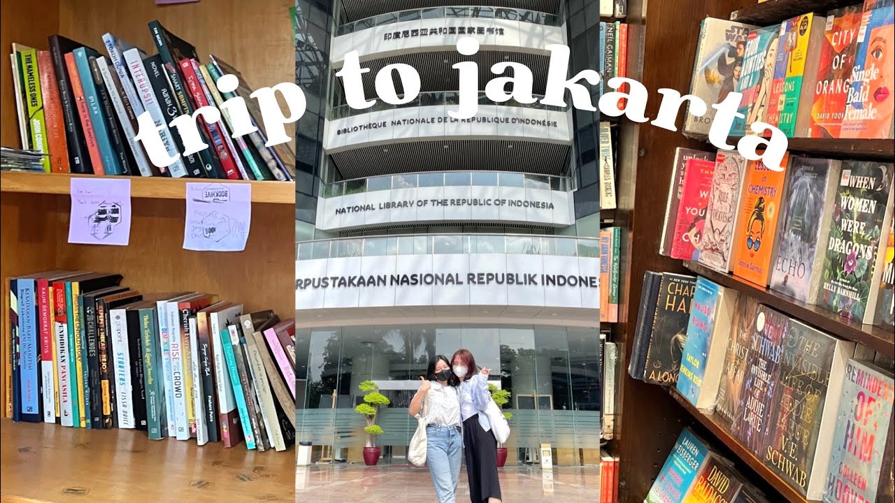 Main ke Perpustakaan Nasional RI dan Book Shopping di Periplus - Trip to JKT | Booktube Indonesia