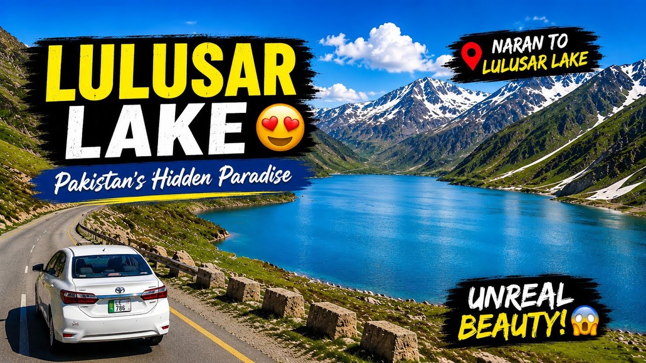 Из Нарана на озеро Лулусар | Скрытый рай Пакистана | Автопутешествие по долине Каган 2026 🇵🇰