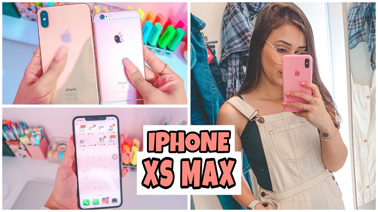 TROQUEI DE CELULAR | meu novo IPHONE XS Max
