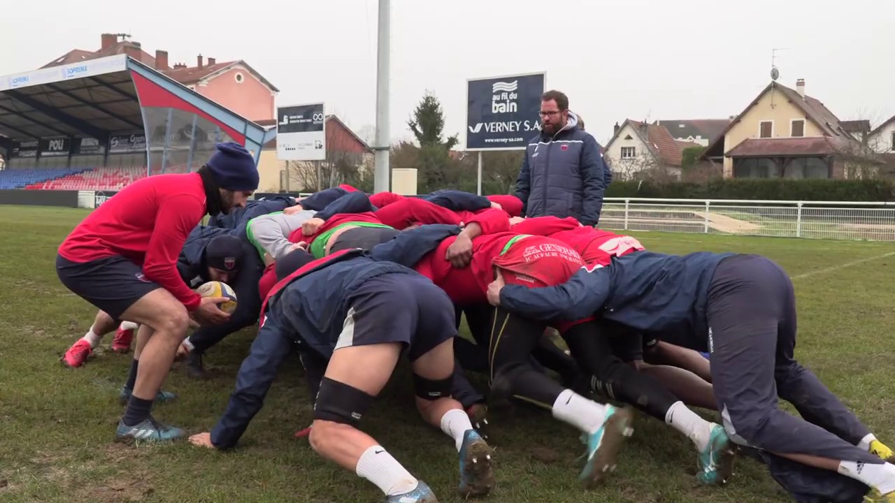 Un entraînement avec le Stade Dijonnais