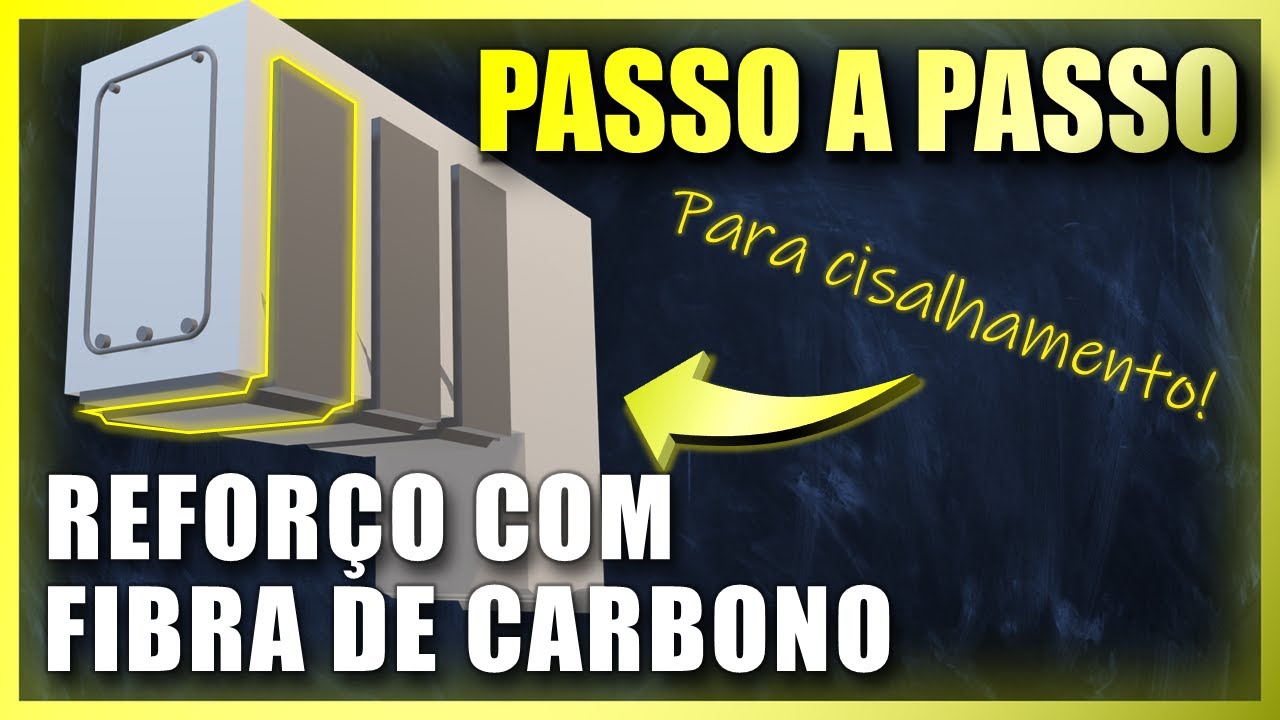REFORÇO COM FIBRA DE CARBONO PARA CISALHAMENTO - DIMENSIONAMENTO