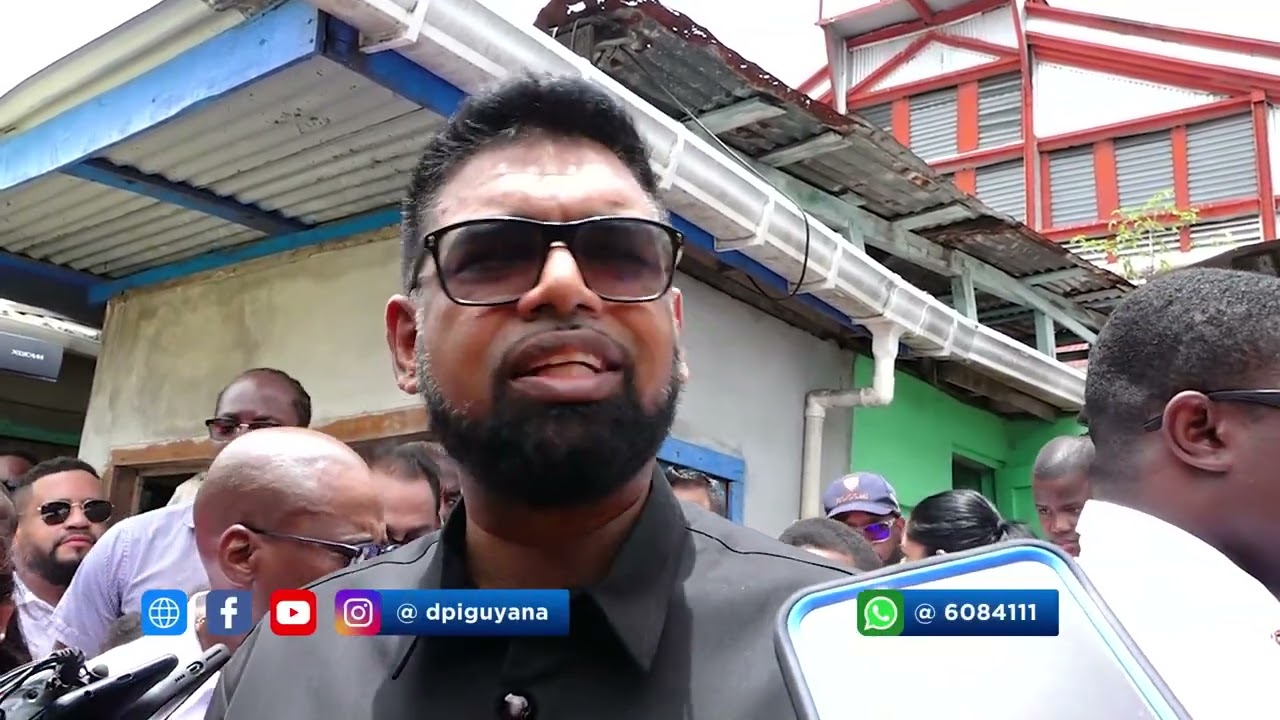 Swift action taken by Government to address collapse of Stabroek Market wharf