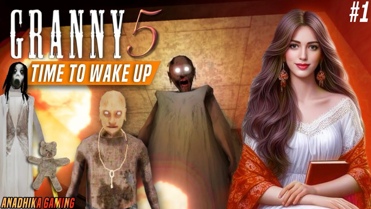 GRANNY 5 FULL GAMEPLAY || TIME TO WAKE UP ||#funny #horror #girlgamer #granny5 #timetowakeup
