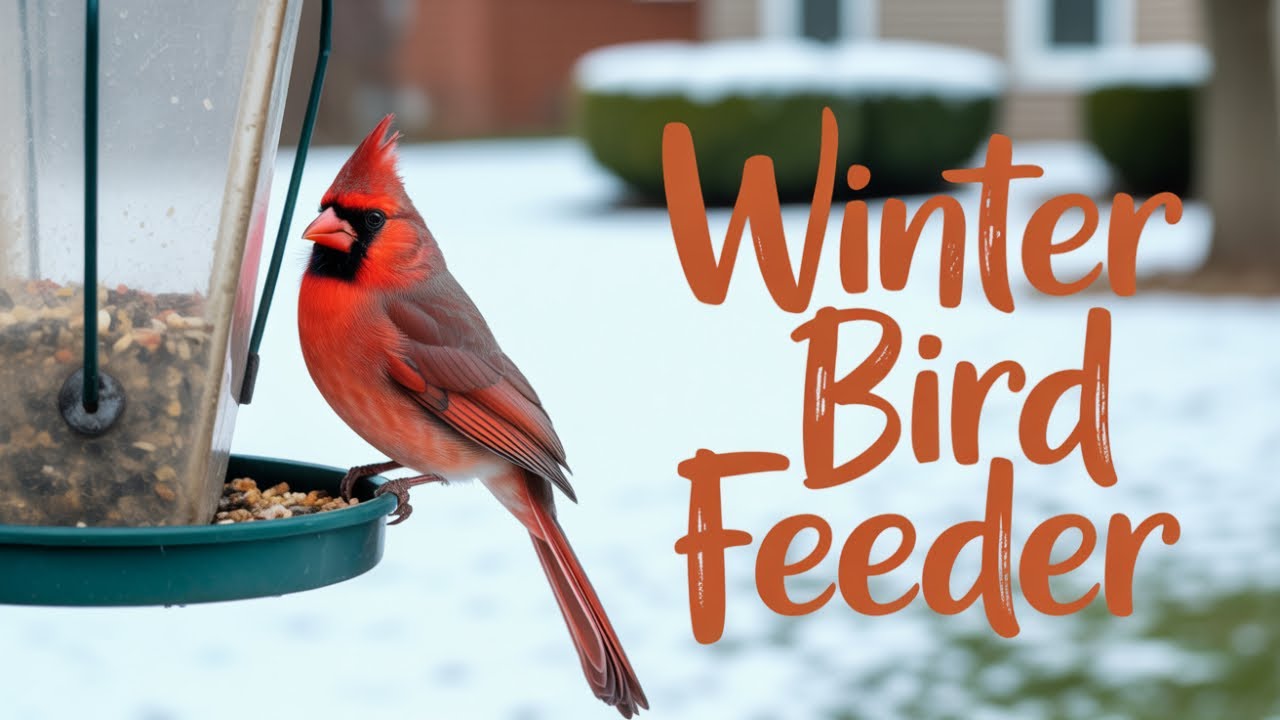 Winter Birds at the Feeder YOU NEED to Watch