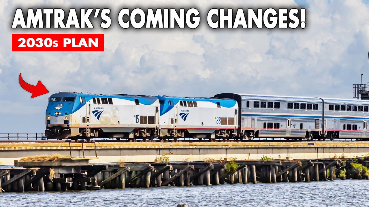 Расширение маршрутов Amtrak может произойти в 2030-х годах.