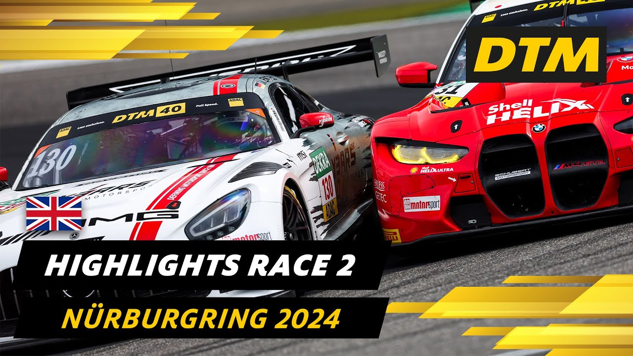 BMW's 100th DTM WIN! 🏆 | DTM 2024 Highlights | Nürburgring Race 2