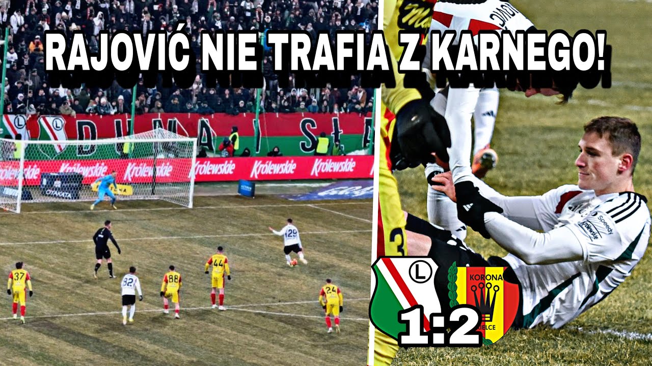 RAJOVIĆ NIE TRAFIA Z KARNEGO! - Legia 0:1 Korona (01.02.2026) | Legia TV