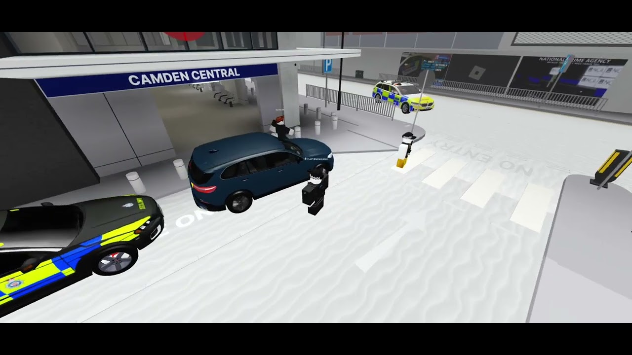 Emergency Camden London Roblox game part 2 evacuating the 🚉 