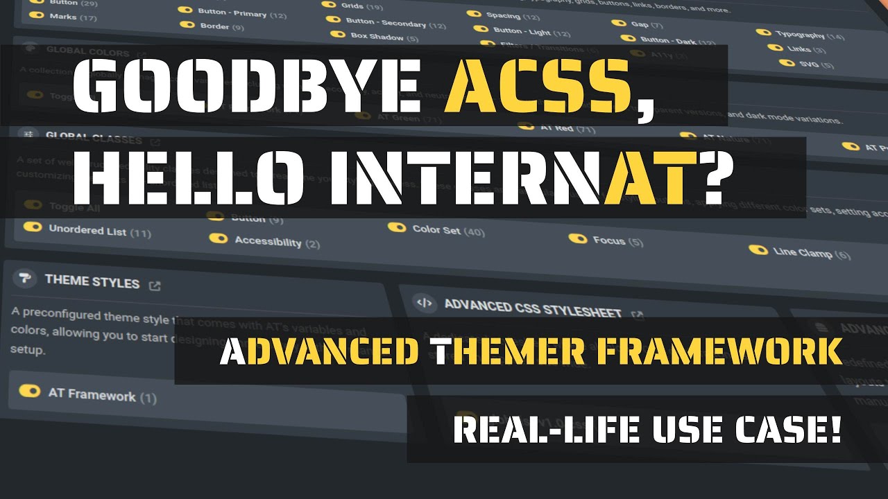 Remixing a Website w/ Advanced Themer Framework: ACSS comparison!