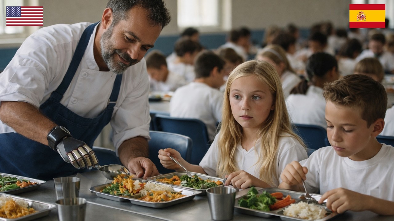 Milagro: ¡Chef español con discapacidad cambió el futuro de miles de niños en Estados Unidos!