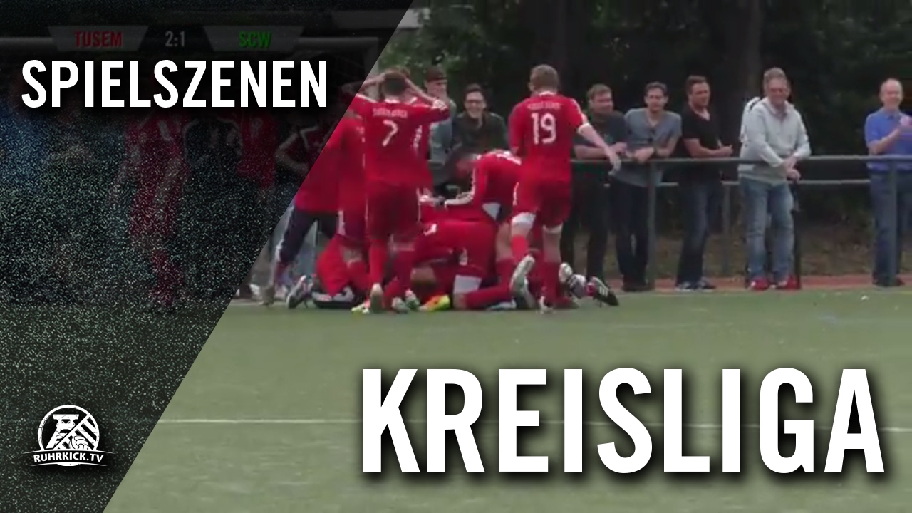 TuSEM Essen - SC Werden-Heidhausen (Relegation zur Bezirksliga) - Spielszenen
