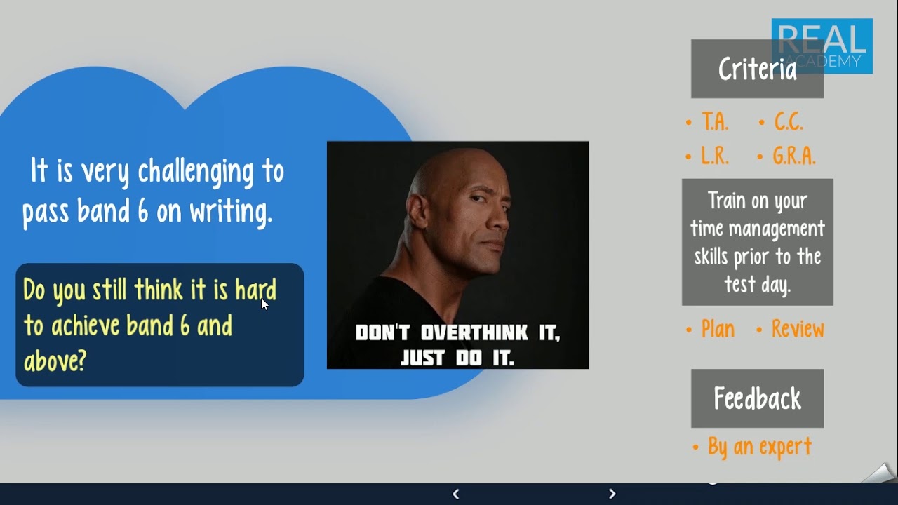 IELTS writing misconceptions 6