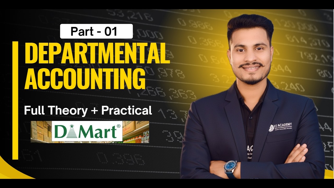 Departmental Accounts Part 1 | B.Com 2nd Semester | Chhattisgarh University | Full Theory + Format