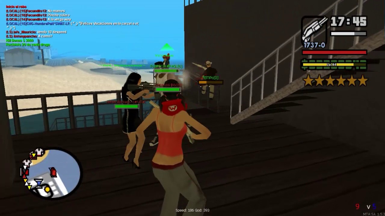 MTA:SA Comunidad Fenix - Robo de Drogas CF