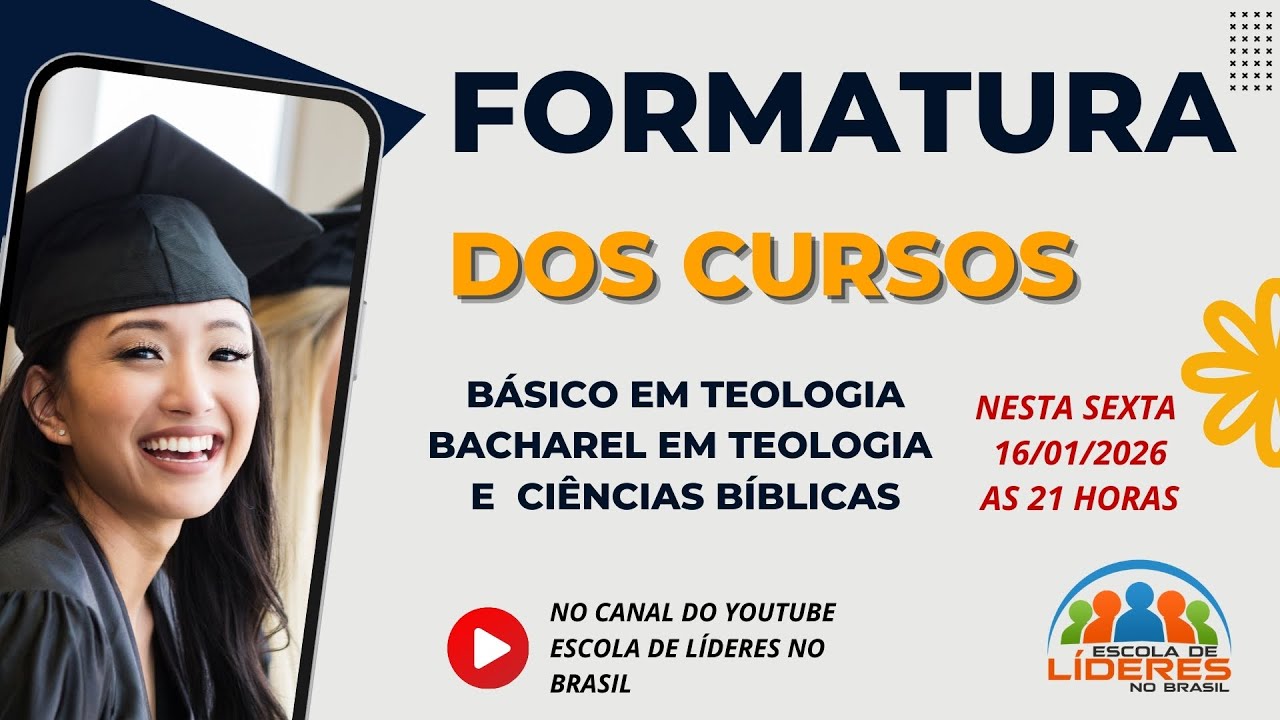 FORMATURA ESCOLA DE LÍDERES NO BRASIL