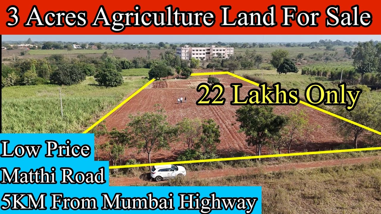 3 Acres Agriculture Land for sale in Basavakalyan | Chance Property | Near Highway