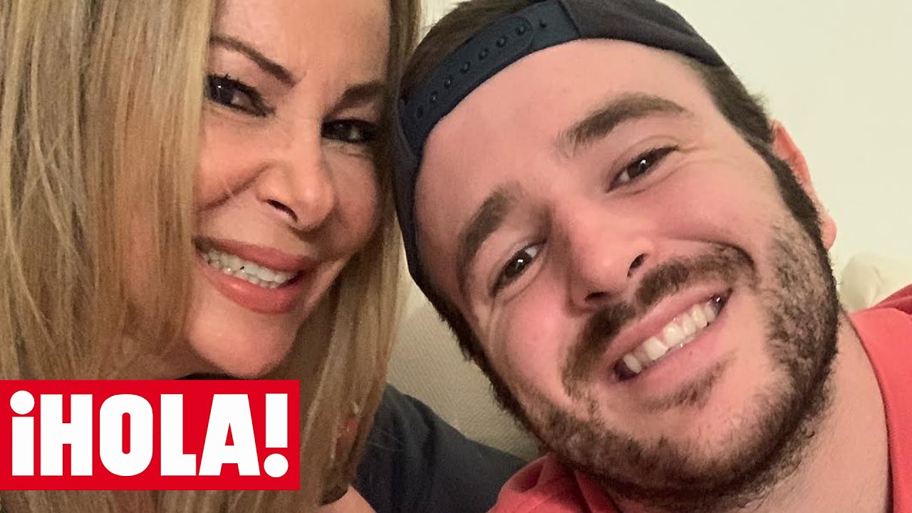 Álex Lequio, el divertido 'espía' de una sesión de fotos de su madre, Ana Obregón