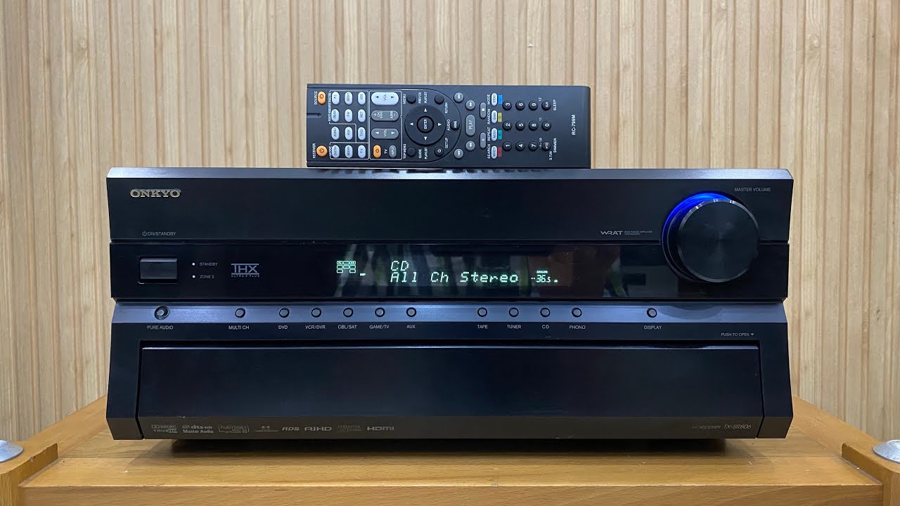 Đã bán-Onkyo TX-SR806 khủng Long 740W,220V, HDMI,Optical, Pre out làm giải mã☎️0834563852
