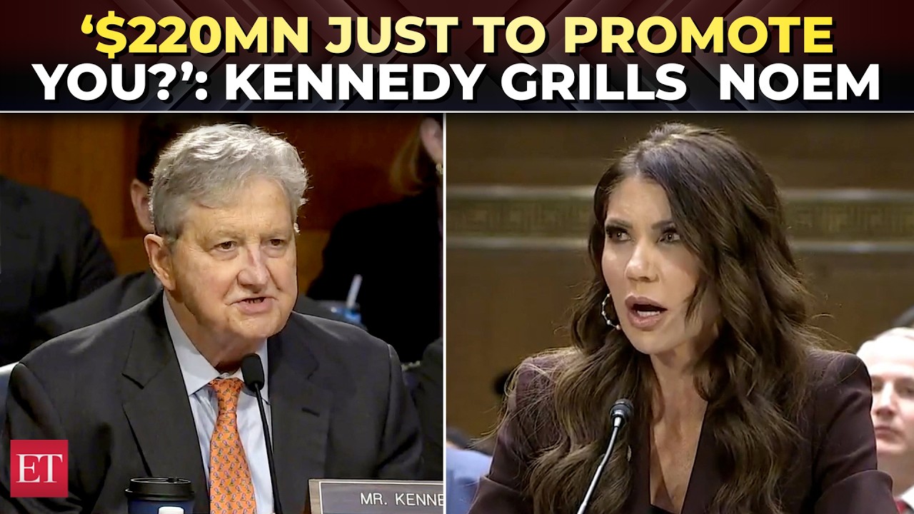 ‘Did Trump approve $220 Mn?’: Kennedy BRUTALLY GRILLS Noem over money spent on Ads 'Featuring her'