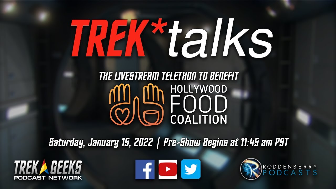 TREK*Talks to benefit Hollywood Food Coalition