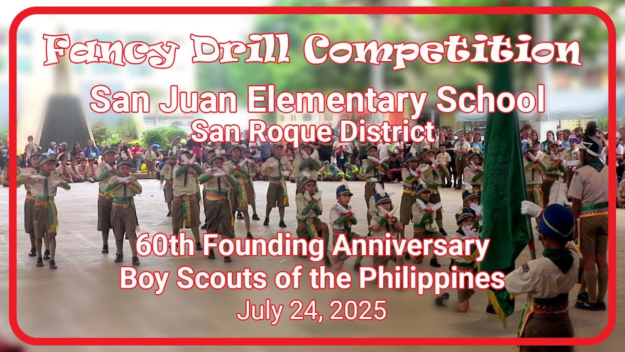 San Juan Elementary School - San Roque District Fancy Drill Entry