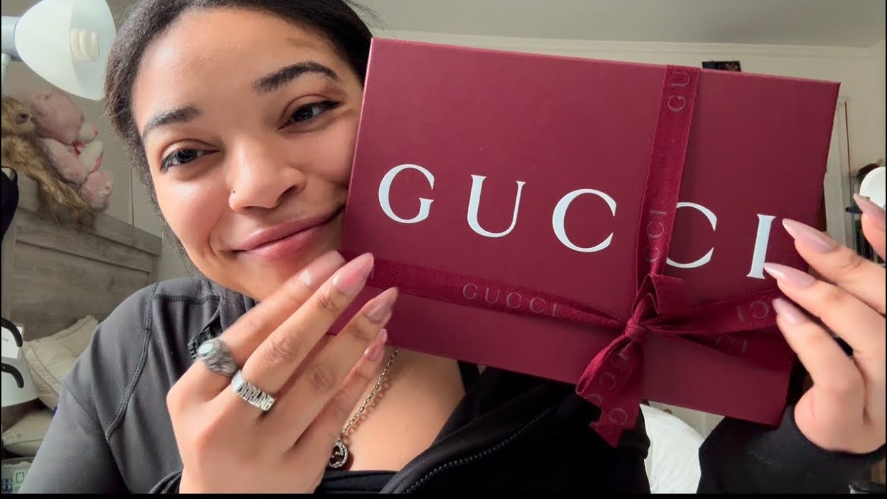 ASMR Gucci Bag Unboxing | Luxury & Relaxing Sounds