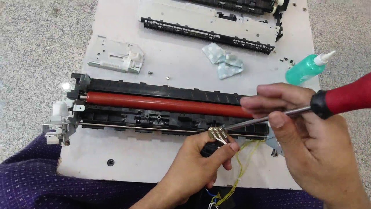 Canon IR 2525 fuser film change
