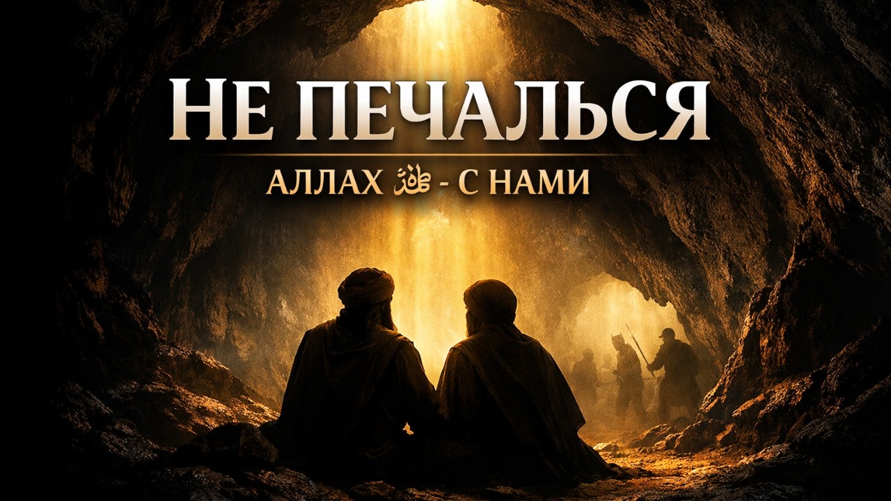 Когда трудно - вспомни это: Аллахﷻ с тобой (Коран 9:40)