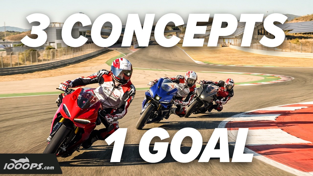KTM 990 RC R: First Direct Comparison with R9 & Panigale V2
