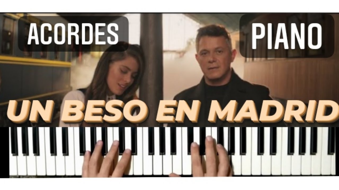 COMO TOCAR - Un Beso En Madrid - TINI & ALE SANZ // Tutorial ACORDES en PIANO