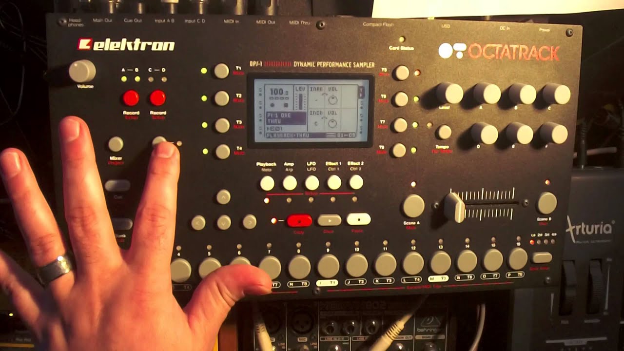 Octatrack Tutorial: Setup Midi and Thru track