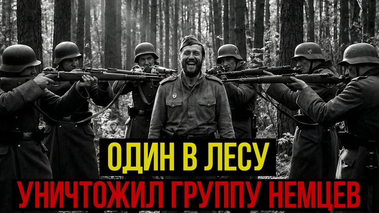 Немцы захватили его в плен — он рассмеялся, а затем за 60 секунд убил 15 из них