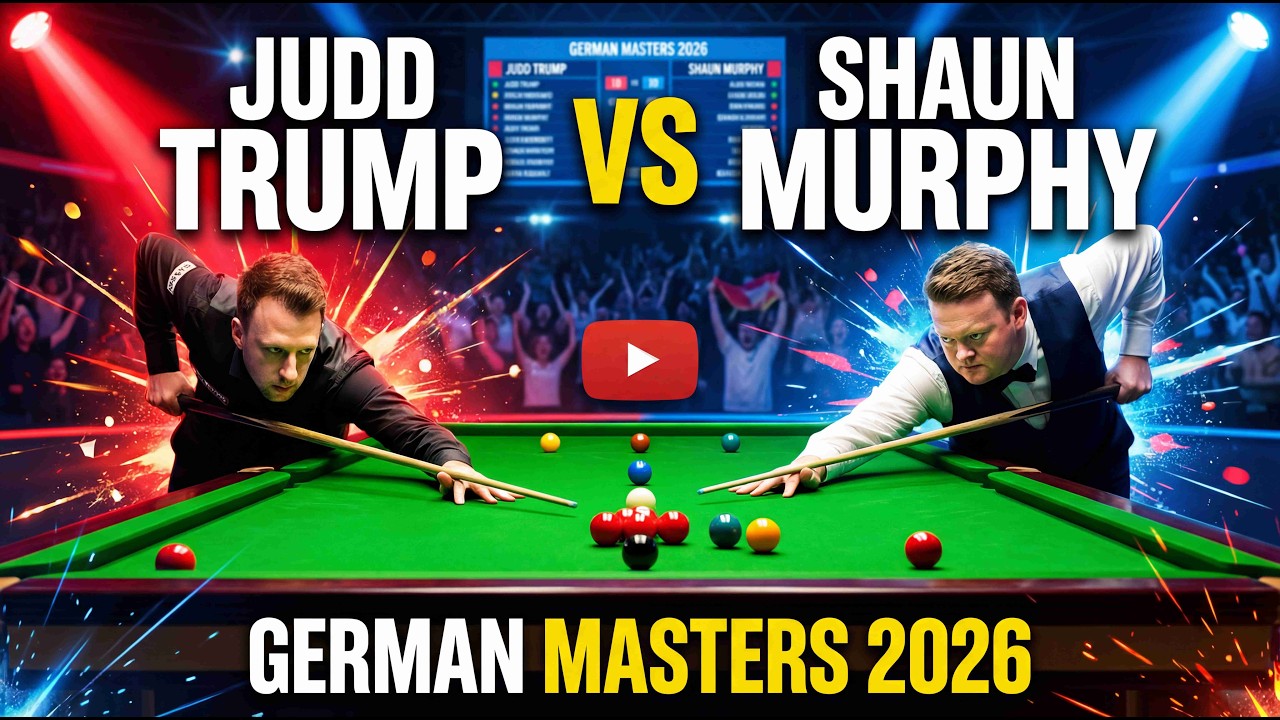 2026 German Masters Judd Trump vs  Shaun Murphy#foryou #snooker #shortvideos #youtubeshorts #film