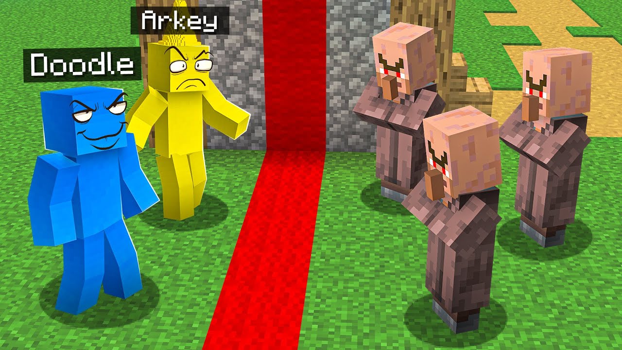 Villagers Split The Village in HALF!