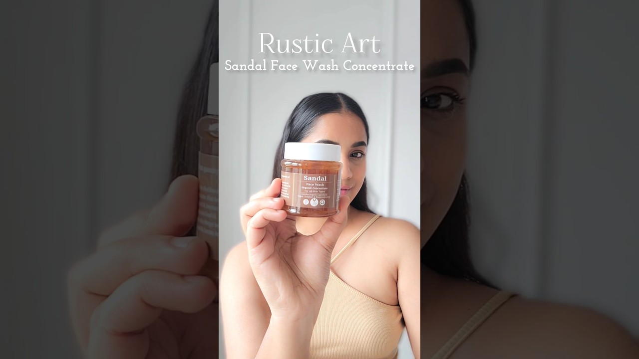 organic sandal turmeric face wash for tan free glowing skin. Reduce blemishes & acne marks.