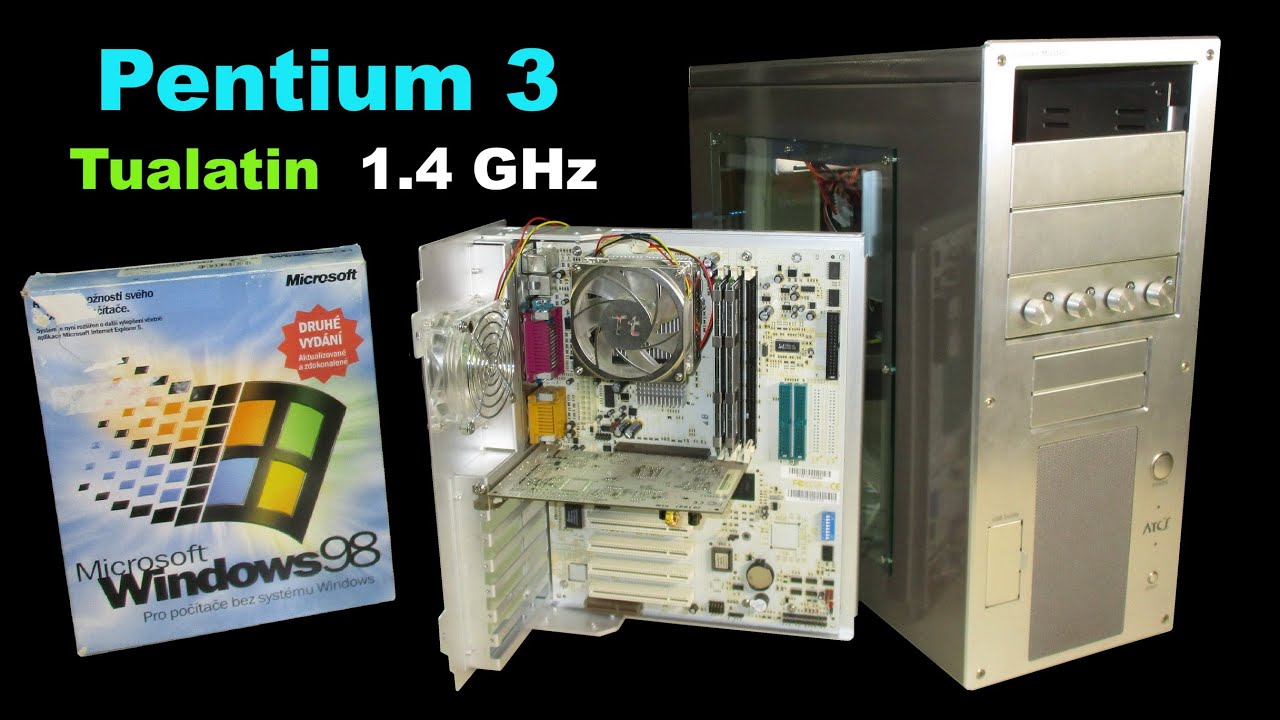 Pentium 3 Tualatin build in Cooler Master ATCS - RETRO Hardware