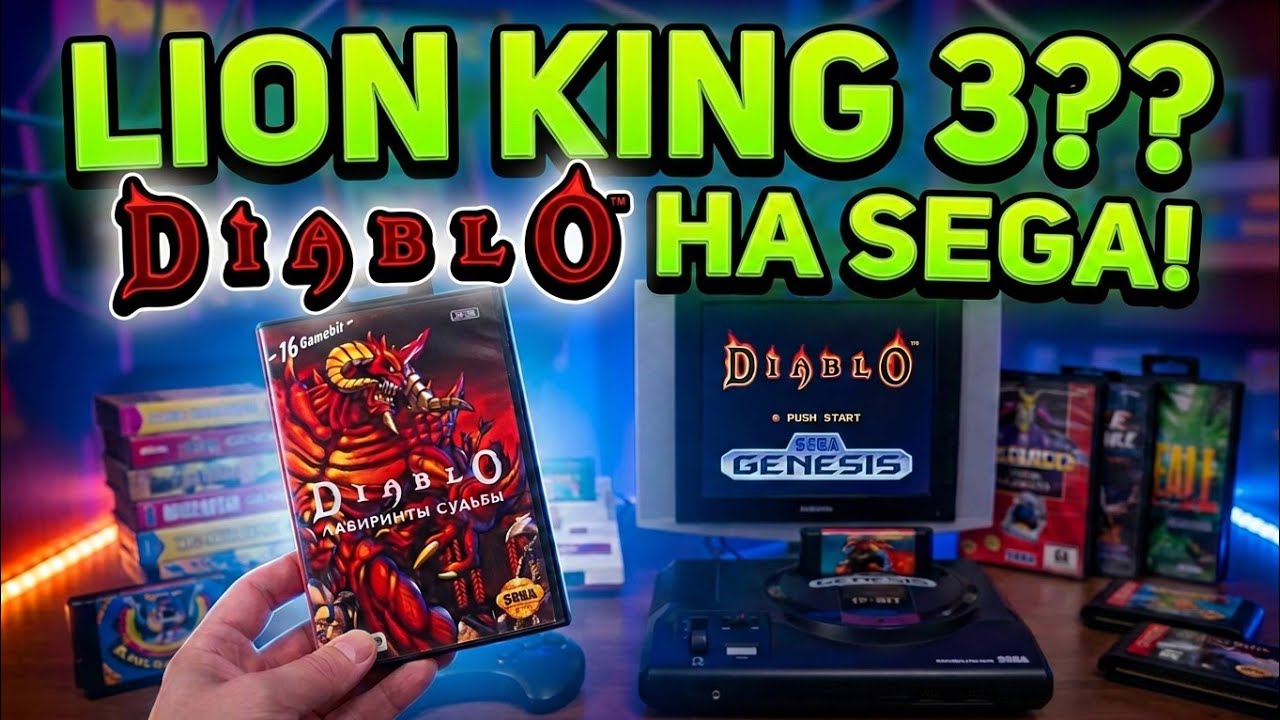 Diablo: на Sega. Как это работает? Обзор трилогии КОРОЛЬ ЛЕВ