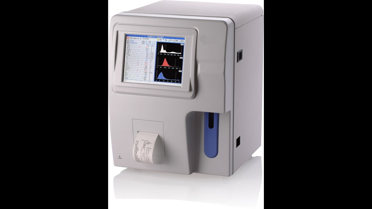 Full Auto Automated Blood Hematology haematology CBC analyzer Cell Counter