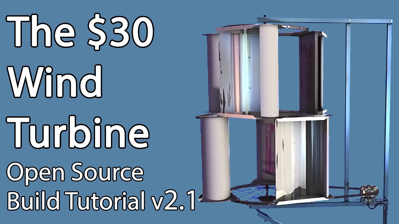 How To Make A Vertical Axis Wind Turbine