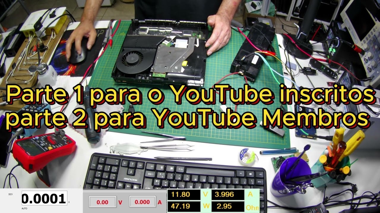 TESTE NA FONTE PS4 FAT CURTO NA 5P0
