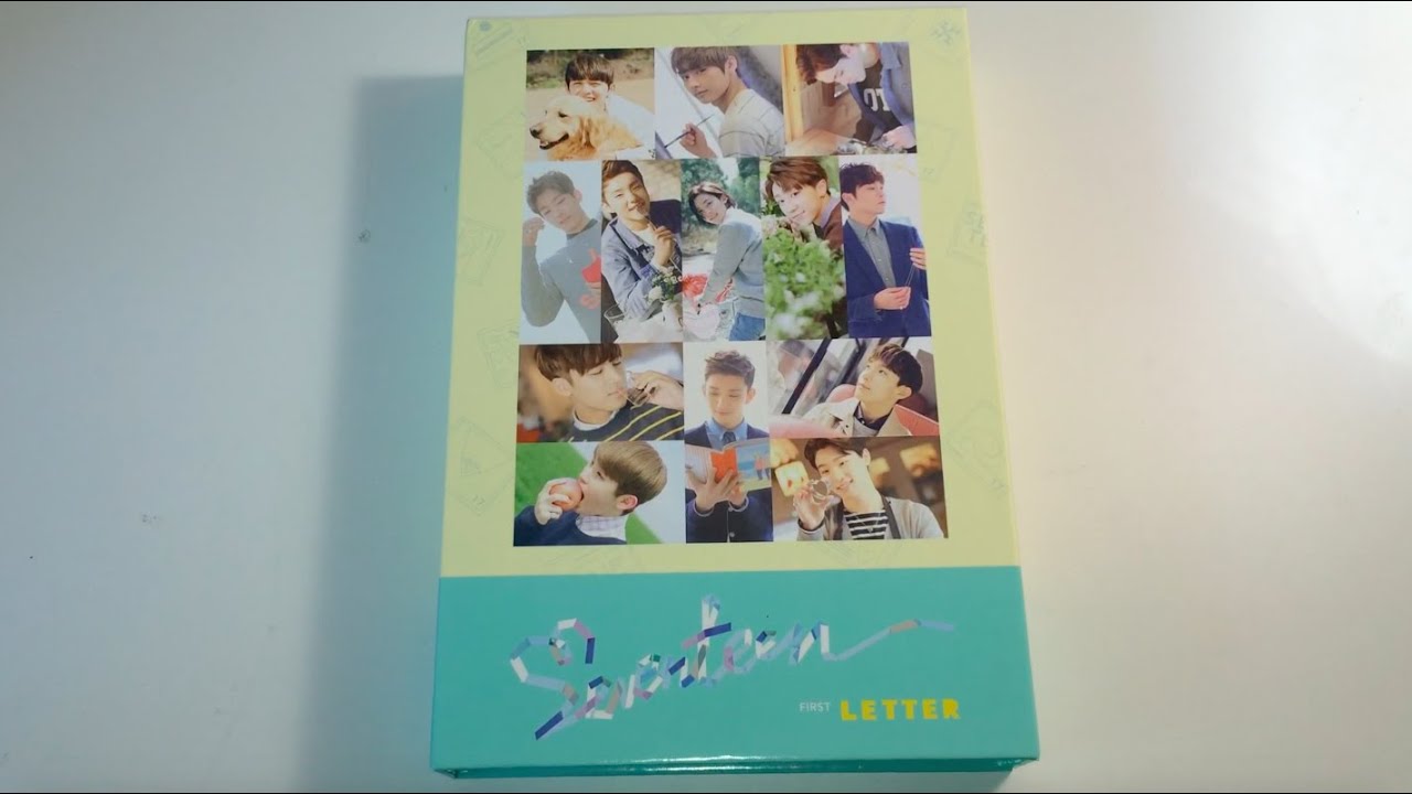♡Unboxing Seventeen 세븐틴 1st Studio Album First Love & Letter (Letter Version)♡